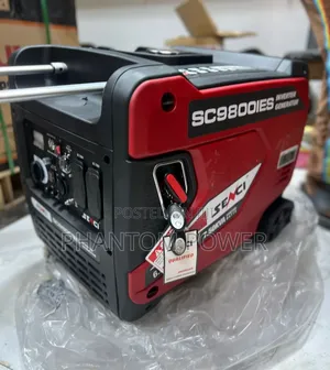 Original 7.5kva Senci Super Silent, Remote Inverter Petrol Generator