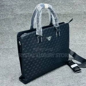 High Quality Men Genuine Leather Laptop Bag