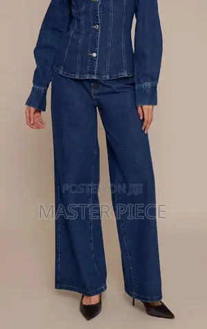 Wide Leg Baggy Jeans-Size 10/12uk