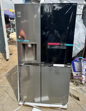 LG Knock and See Inside Side by Side With Water Dispenser Ice Maker