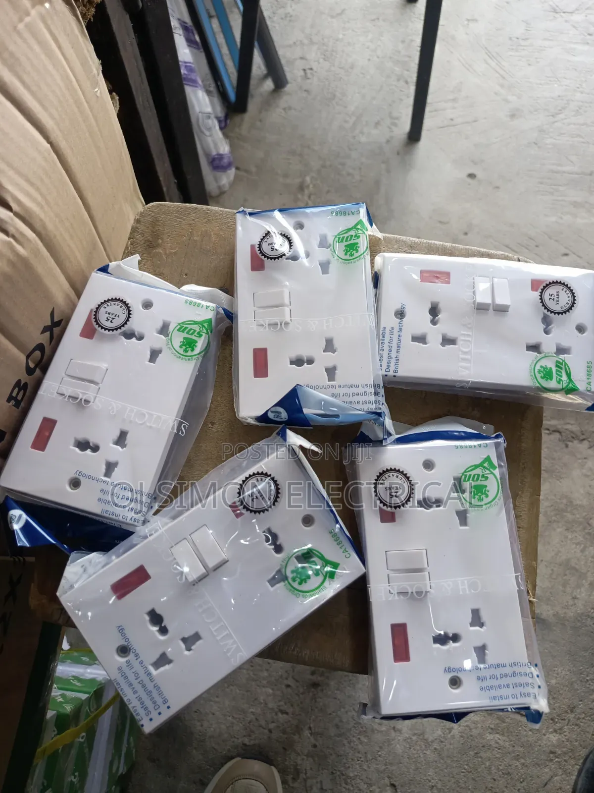 13Amps Double Socket