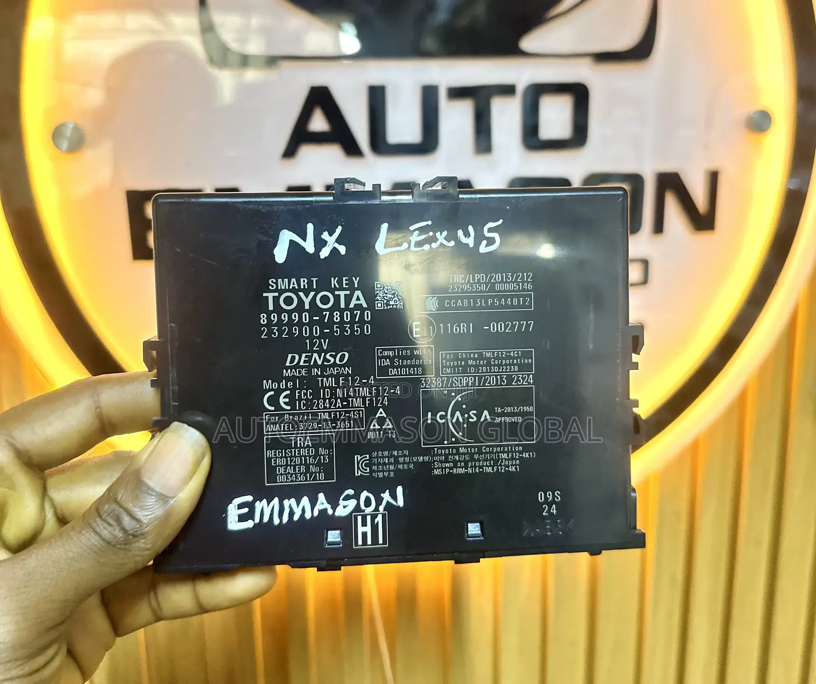 Lexus NX Series Smart Key Computer Module(2015-2018)