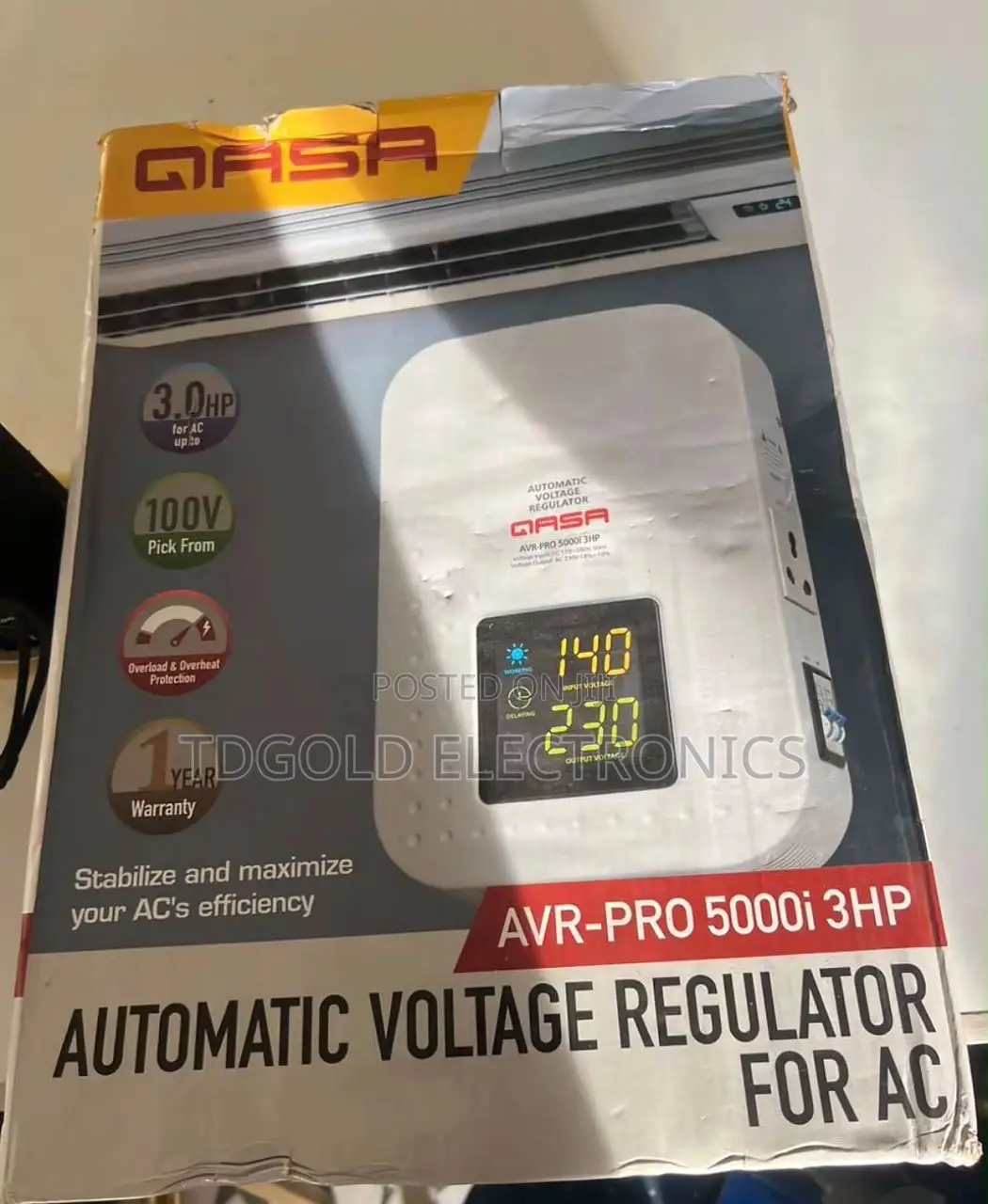 5000W Wall Mount Stabilizer Qasa