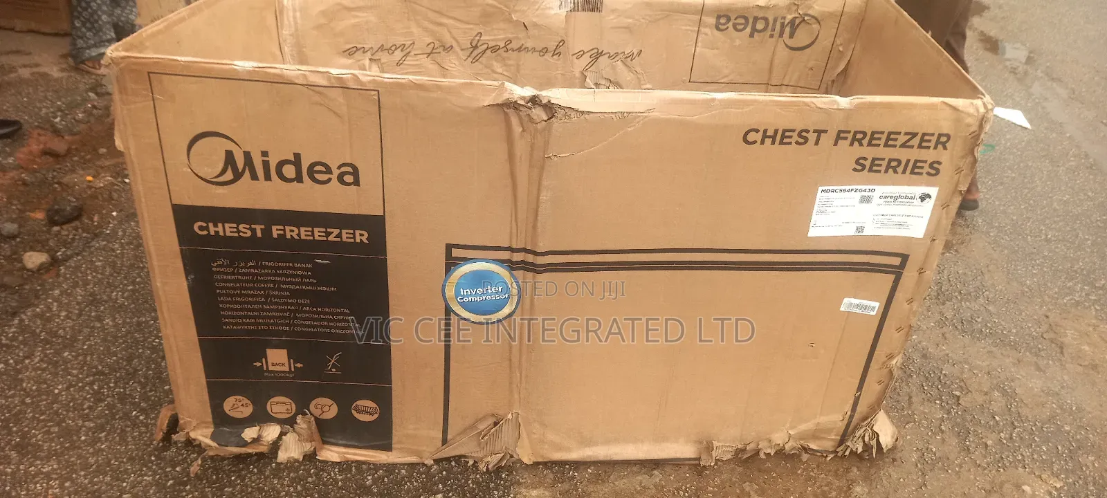 Midea Chest Freezer 418linverter