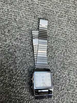 Casio AQ800E-7A, Vintage Styled Analog/Digital Silvertone Watch