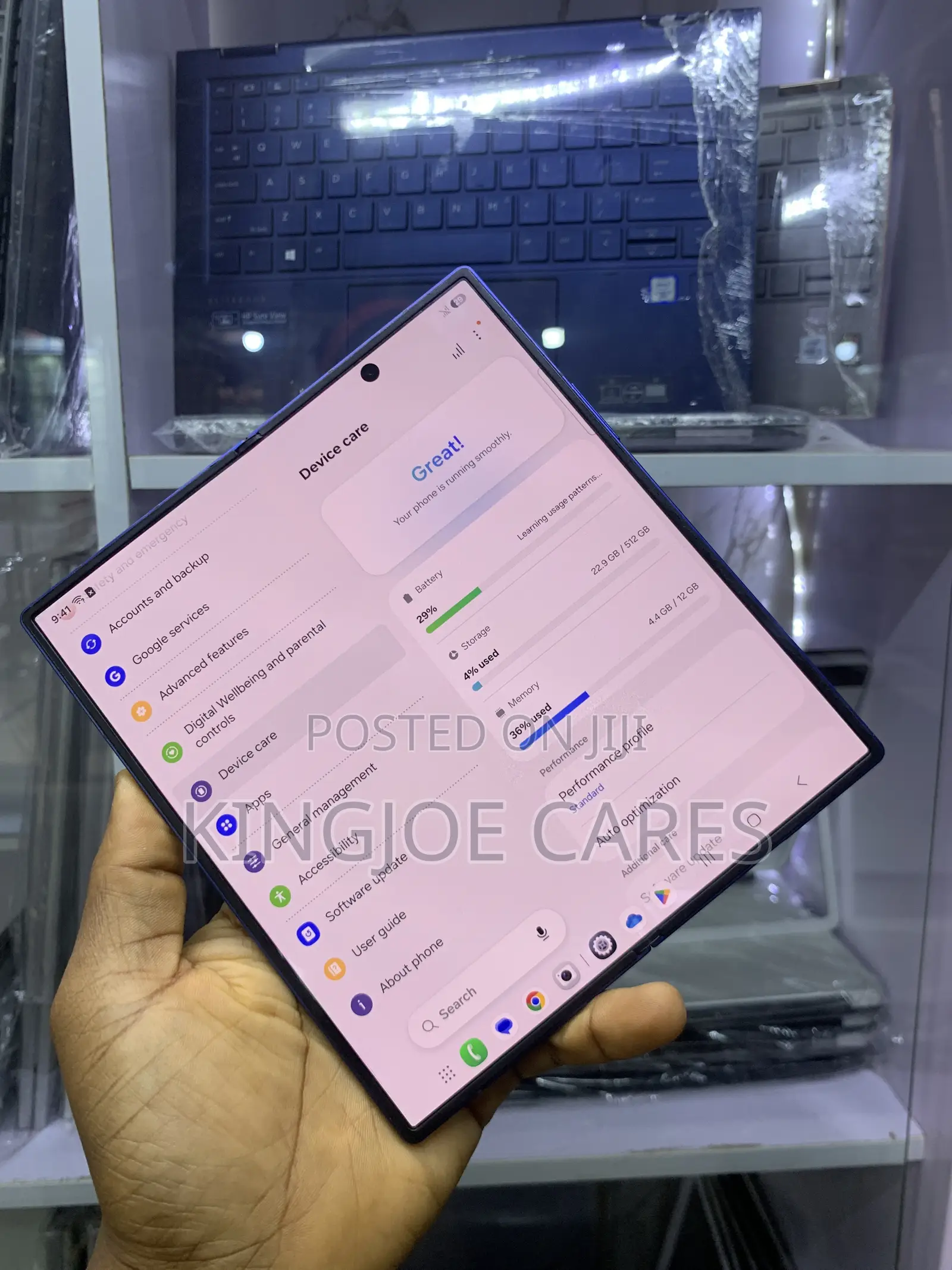 Samsung Galaxy Z Fold7 512 GB Blue