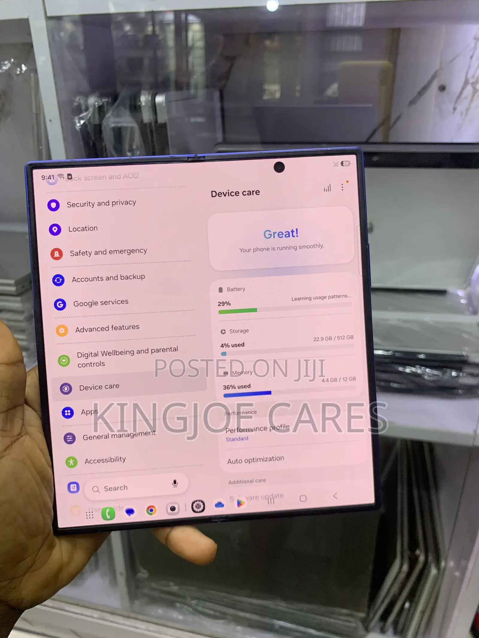 Samsung Galaxy Z Fold7 512 GB Blue