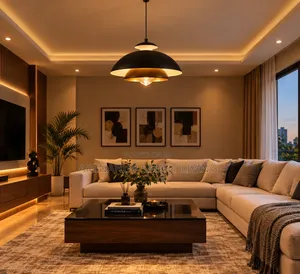 Modern Iron Pendant Light for Bedroom Corridor Living Room Home Decor