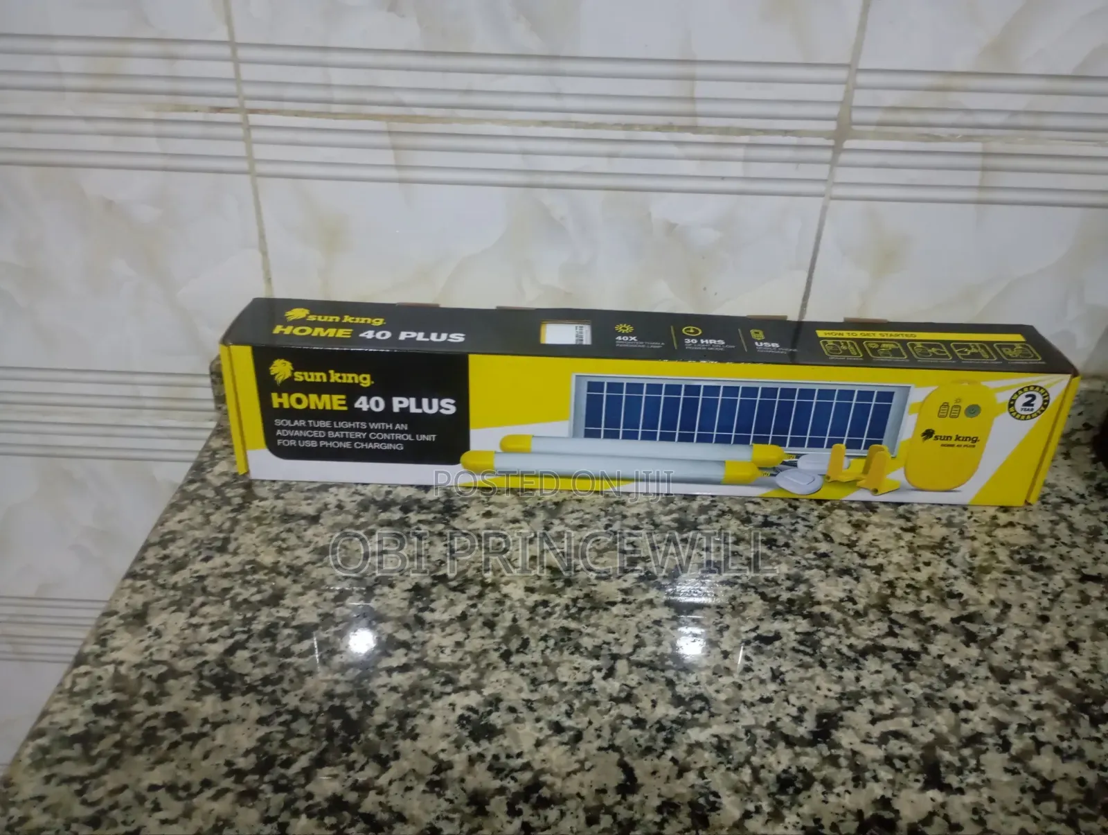Sun King Home 40 Plus Solar Lighting System (2 Units Available)