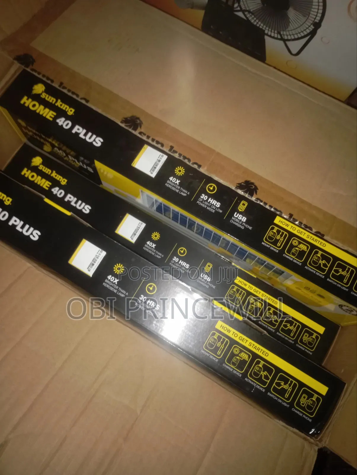 Sun King Home 40 Plus Solar Lighting System (2 Units Available)
