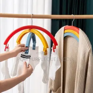 Rainbow Cloth Hanger Dryer