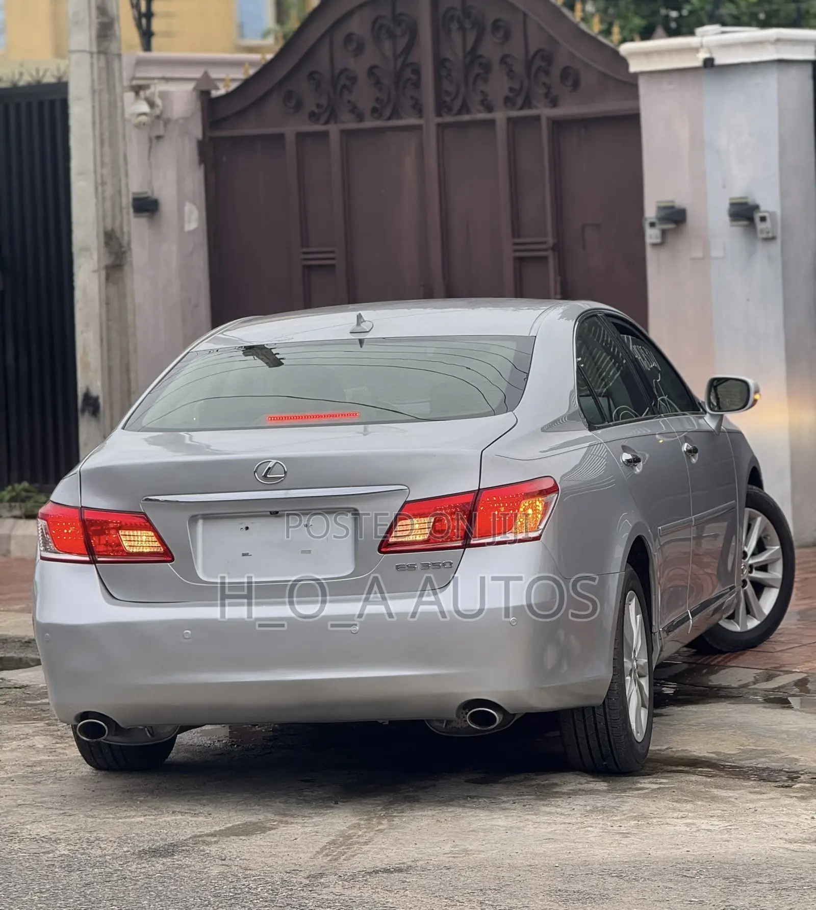 Lexus ES 350 2012 Silver