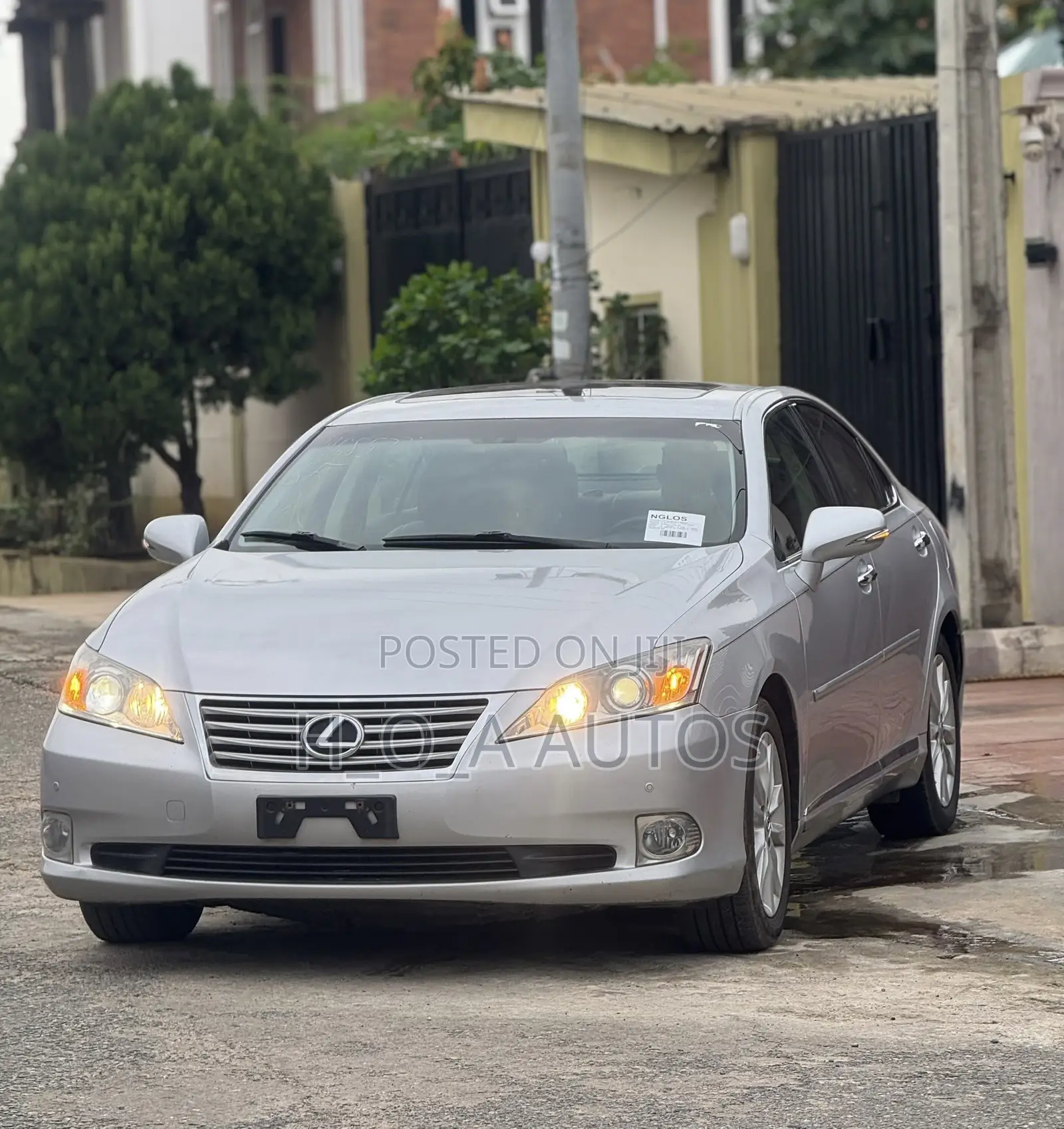 Lexus ES 350 2012 Silver