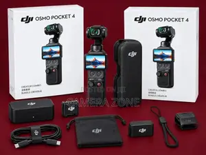DJI OSMO POCKET 4 (The World in Your Pocket).