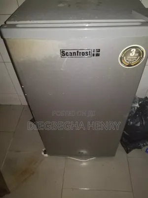 It's a Newly Used Scanfrost Fridge