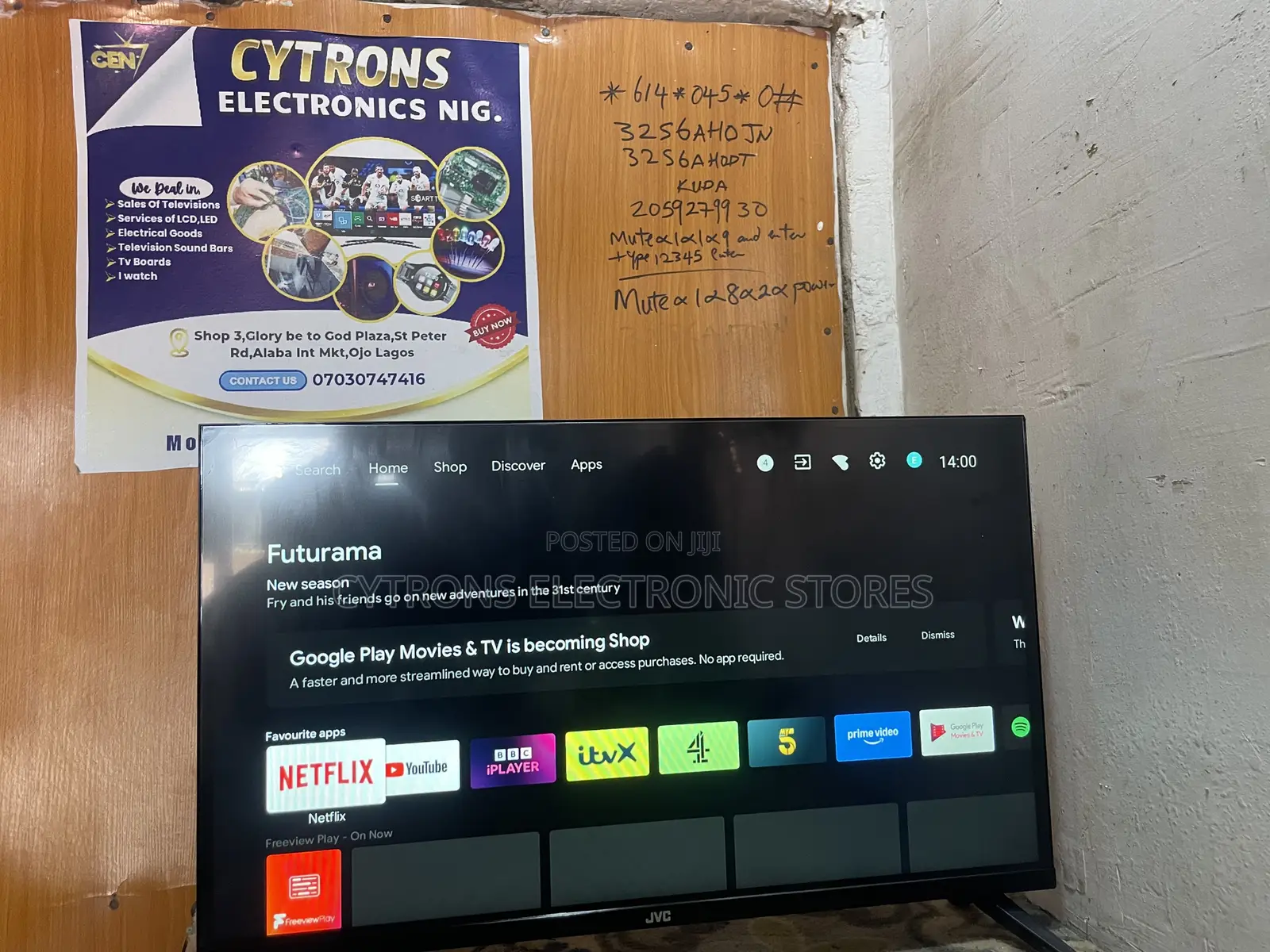 JVC 32” Smart LED Android TV