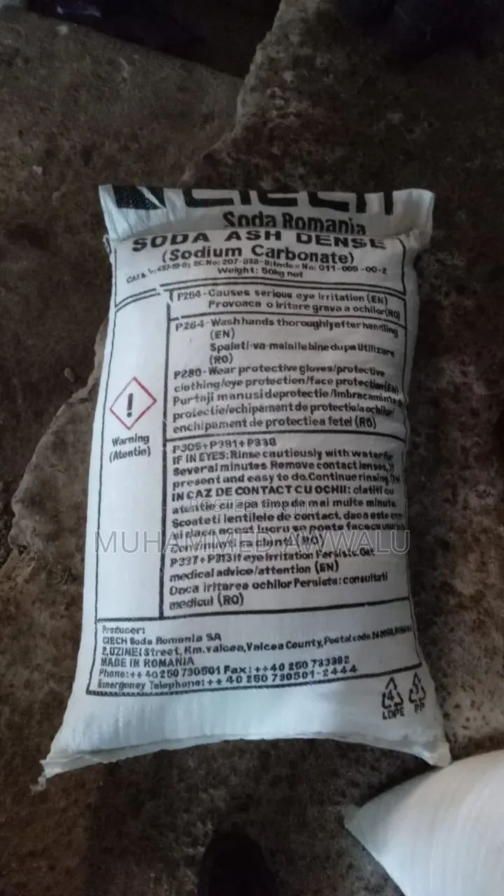Soda Ash Dense and Light