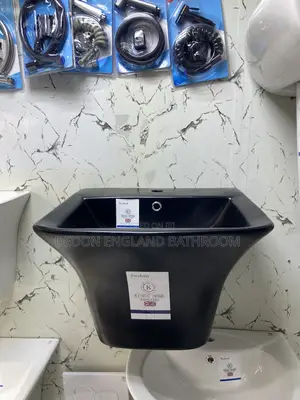 England Standard Black Wall Hung Basin