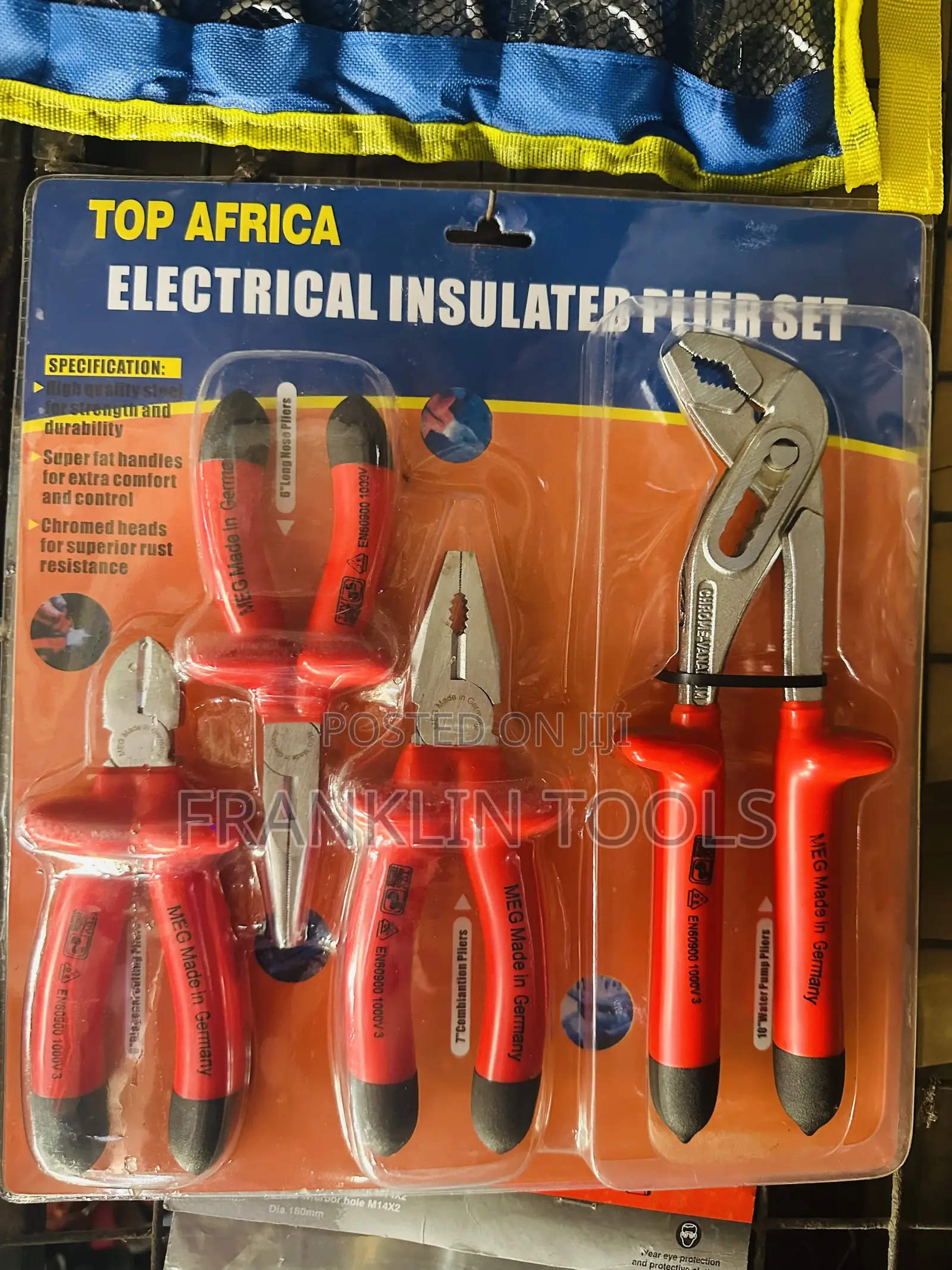 Electrical Insulated Plier Set