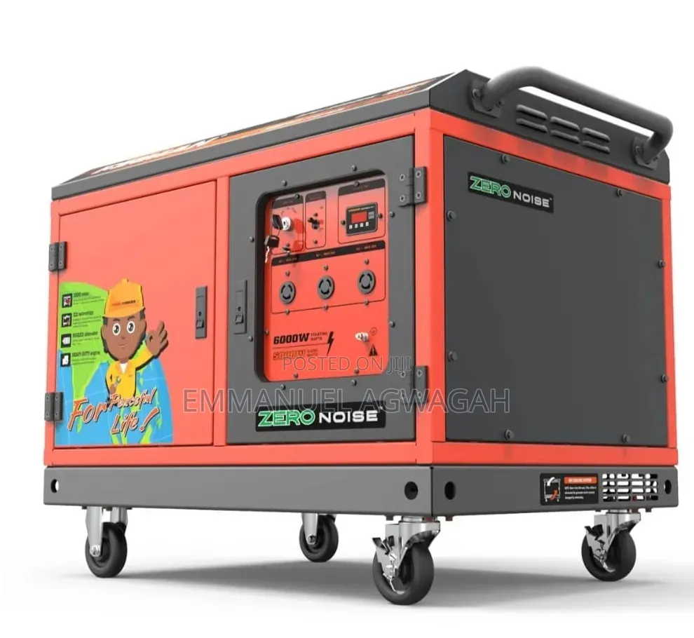 SPS12000se Firman Soundproof Petrol Generator 6.0kva