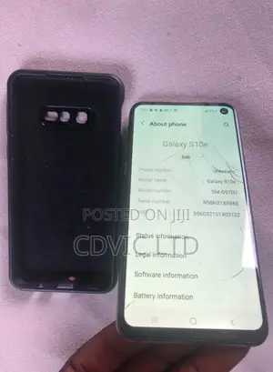 Samsung Galaxy S10e 128 GB Black