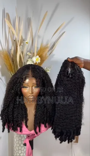 Luxury Deep Curly Human Hair Wig