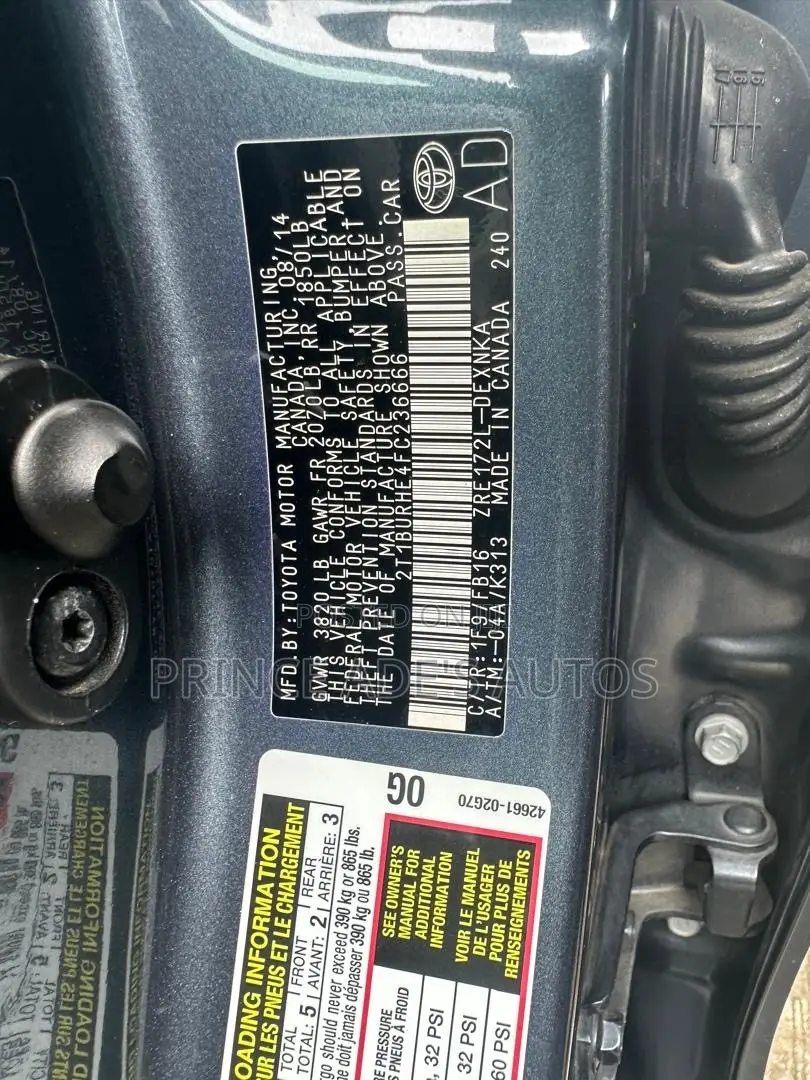 Toyota Corolla 2014 Gray