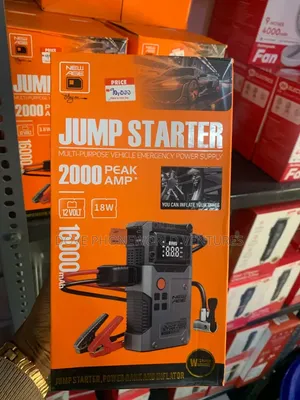Jump Starter Multipurpose Vehicle Emergency Power Supply