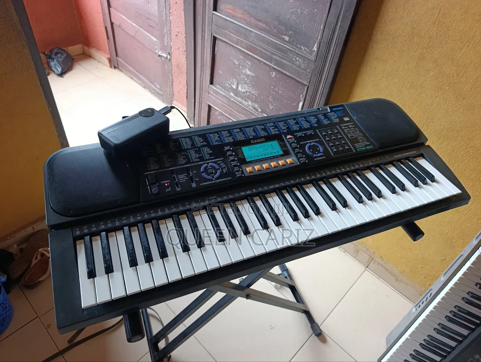 UK Used Casio Ctk611 With Transpose Pitchbend Dual Split Midi