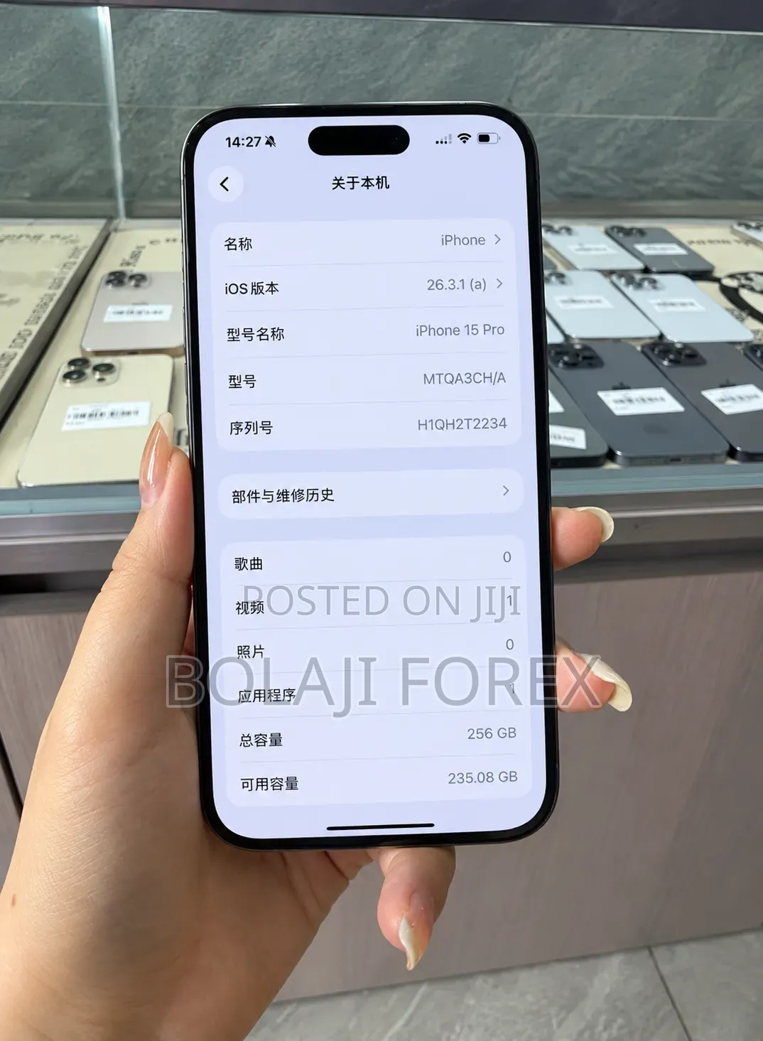 Apple iPhone 15 Pro 128 GB Gray