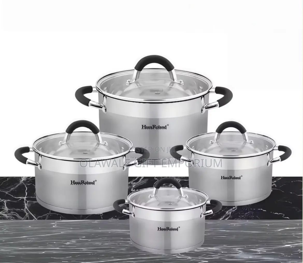 4pcs Haus Roland Stainless Steel Cookware Set