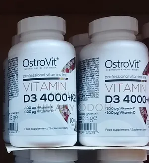 OstroVit Vitamin D3 4000 IU + K2