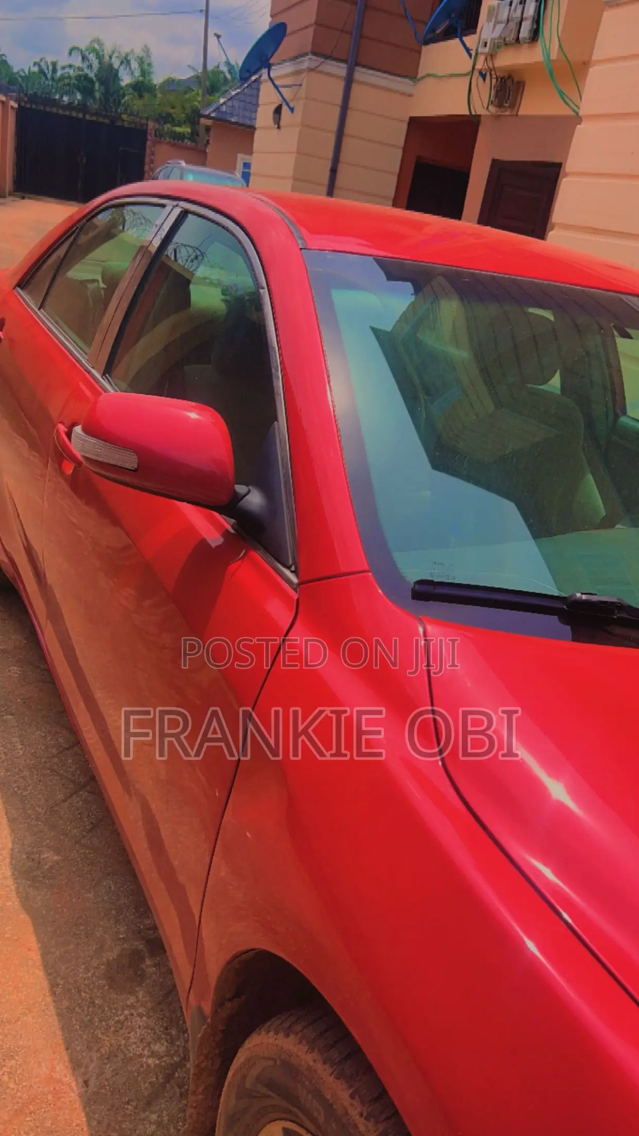 Toyota Camry 2008 Red