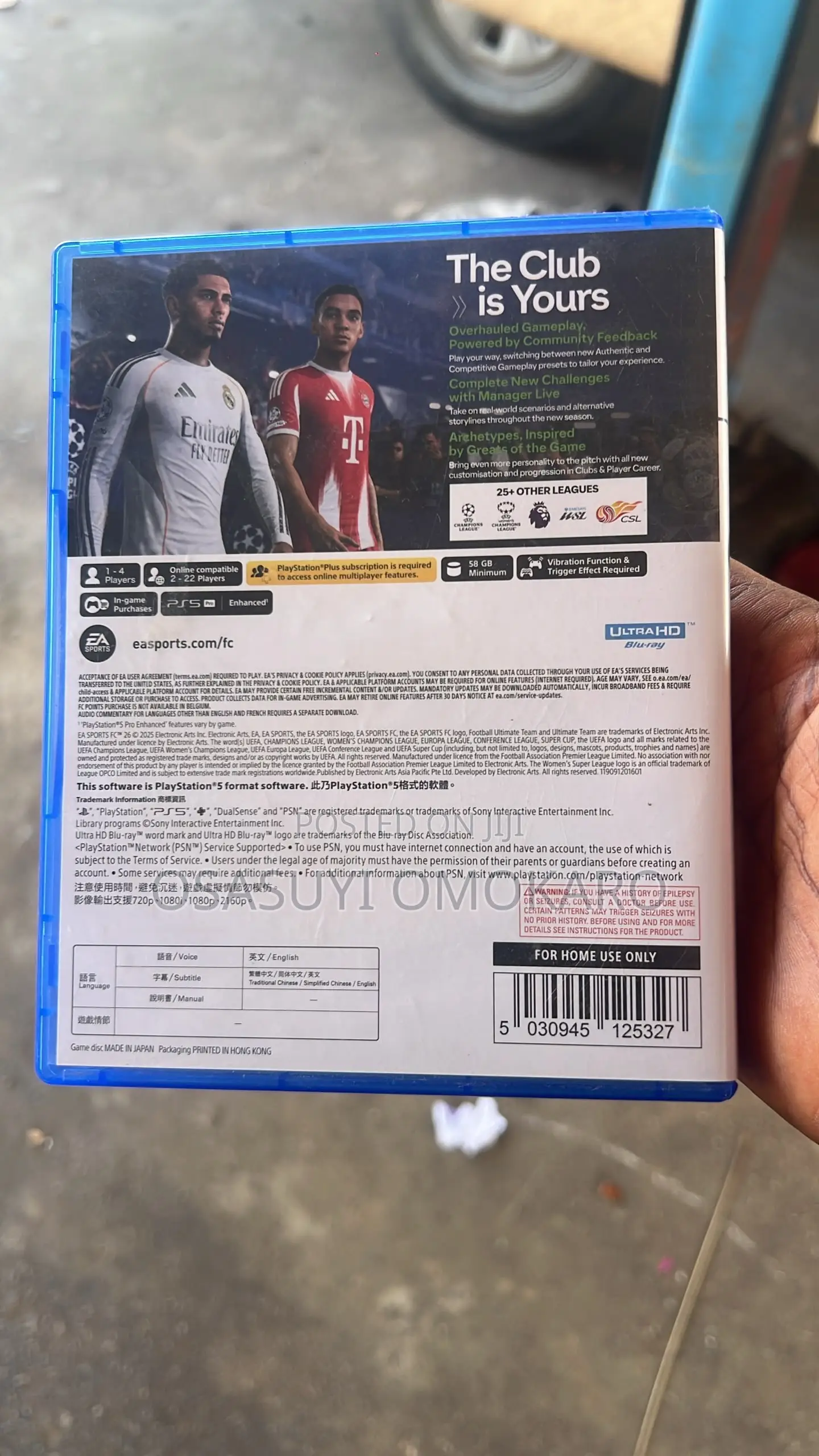 FC26 Soccer for PS5