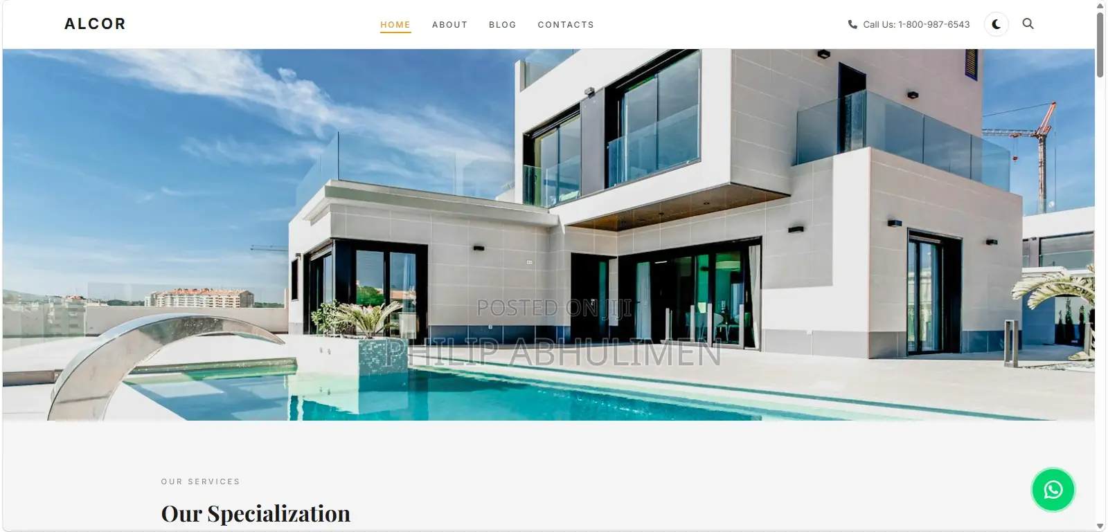 Real Estate Website for Property Agents | Modern Property Showcase