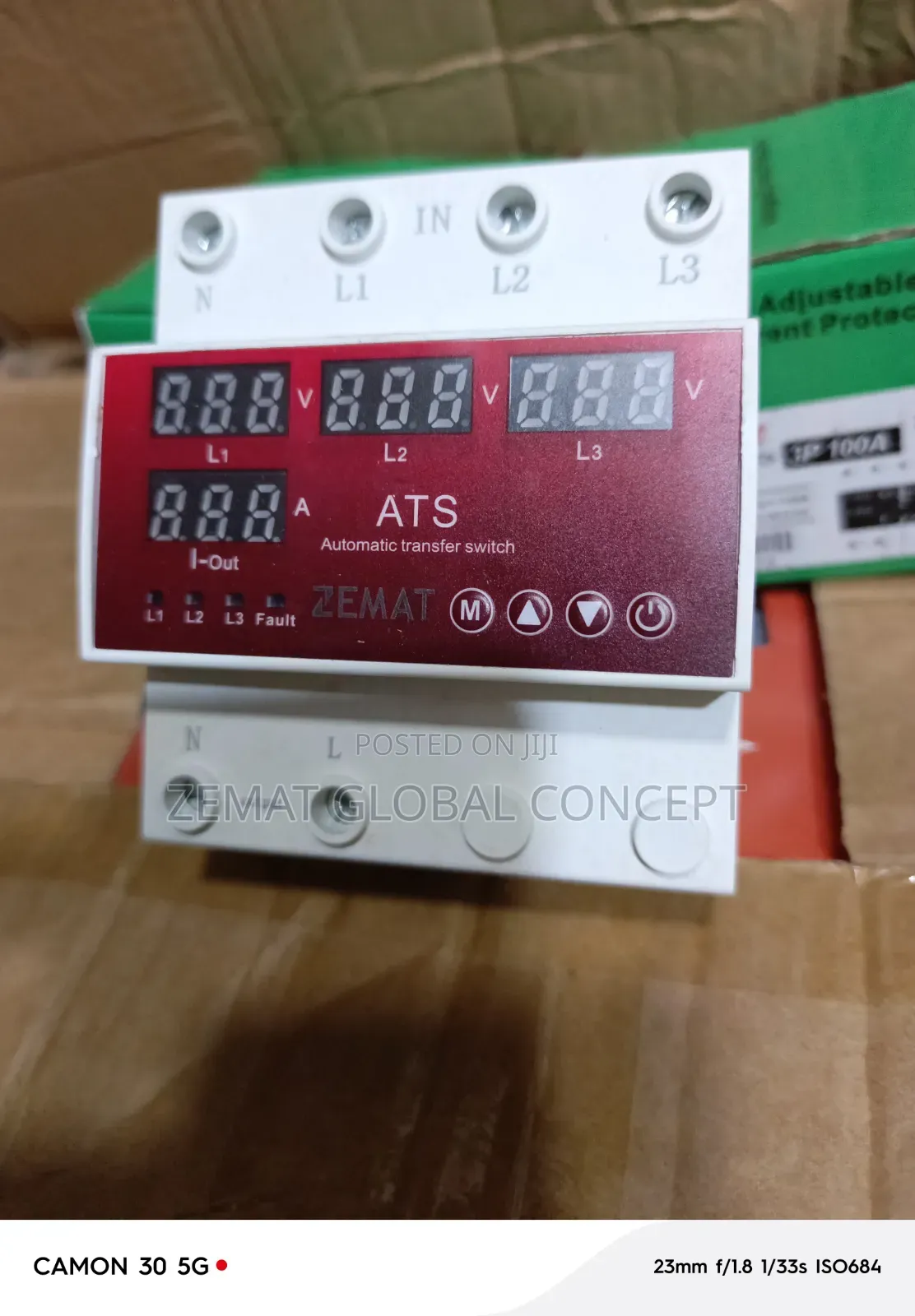 100Amps Automatic Phase Selector