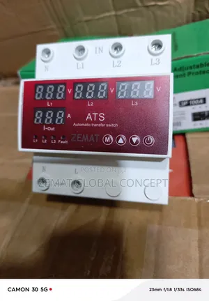 100Amps Automatic Phase Selector