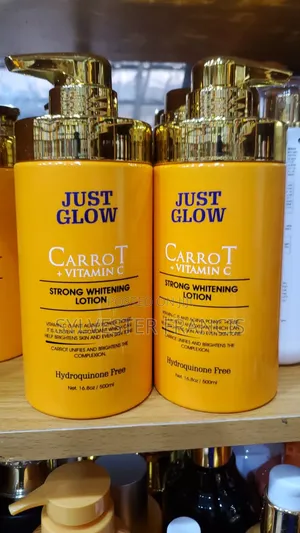 Just Glow Carrot + Vitamin C Whitening Lotion