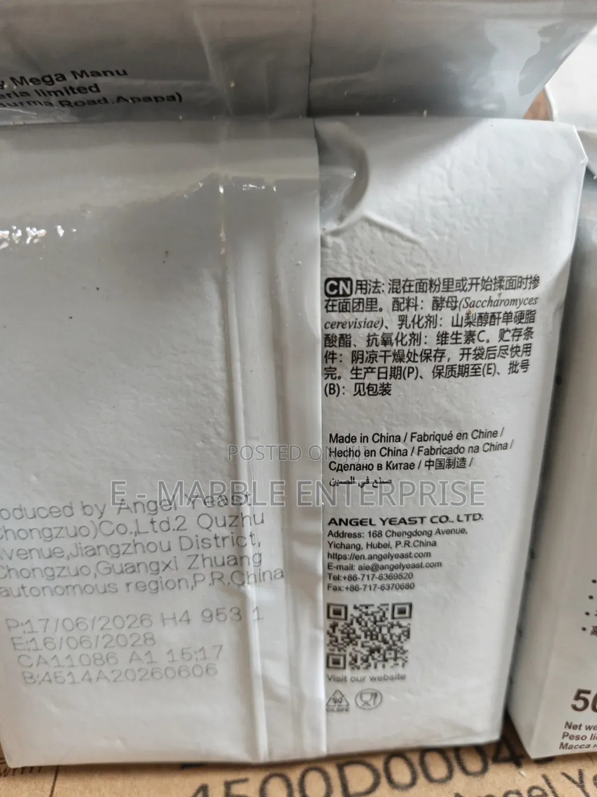 Instant Dry Yeast