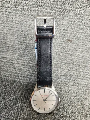 Ted Baker Stainless Steel and Leather Watch