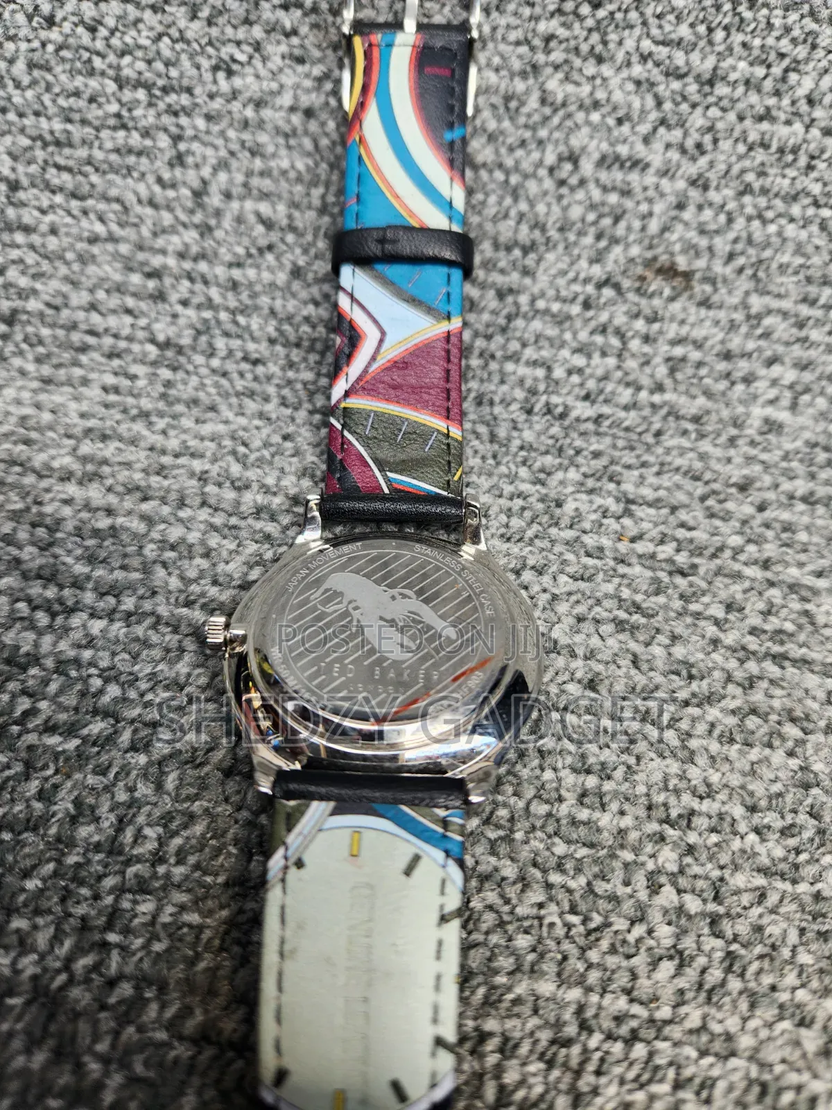 Ted Baker Stainless Steel and Leather Watch