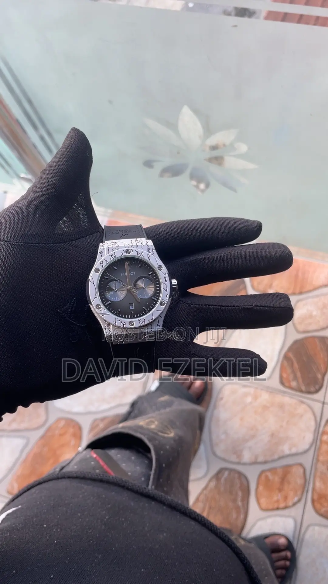 Hublot Black Leather