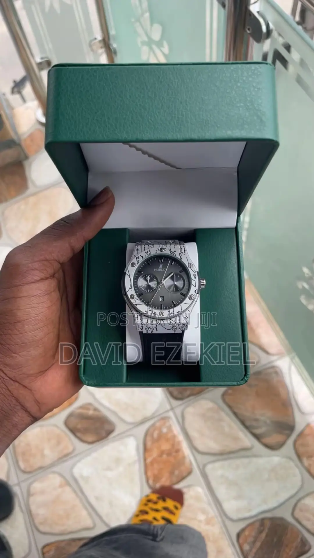Hublot Black Leather