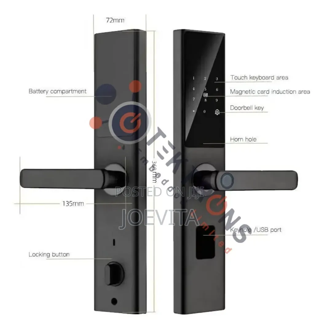 Tuya and TT Handle Smart Lock
