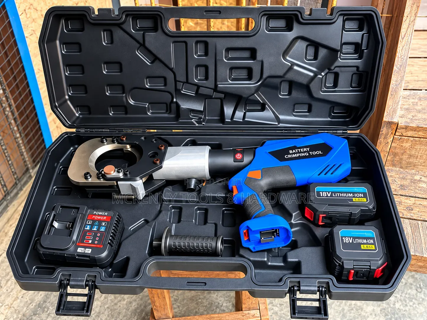 EZ Series Cordless Hydraulic Cable Crimping Tool Kit