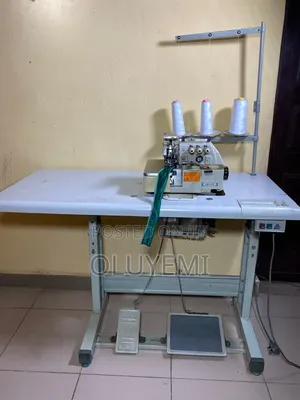 Emel EM 737F Industrial 3-Thread Overlock Weaving Sewing Machine