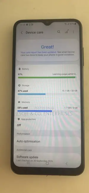 Samsung Galaxy A03s 32 GB Black
