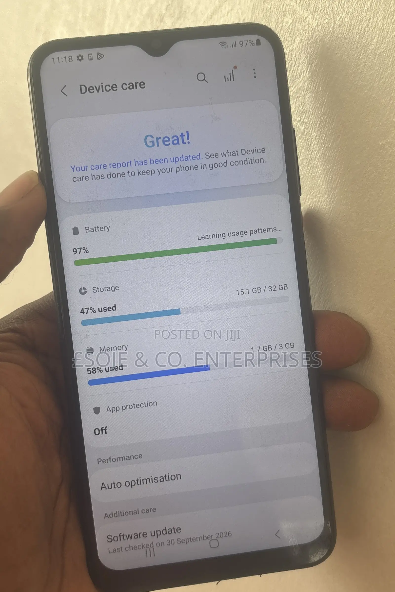 Samsung Galaxy A03s 32 GB Black