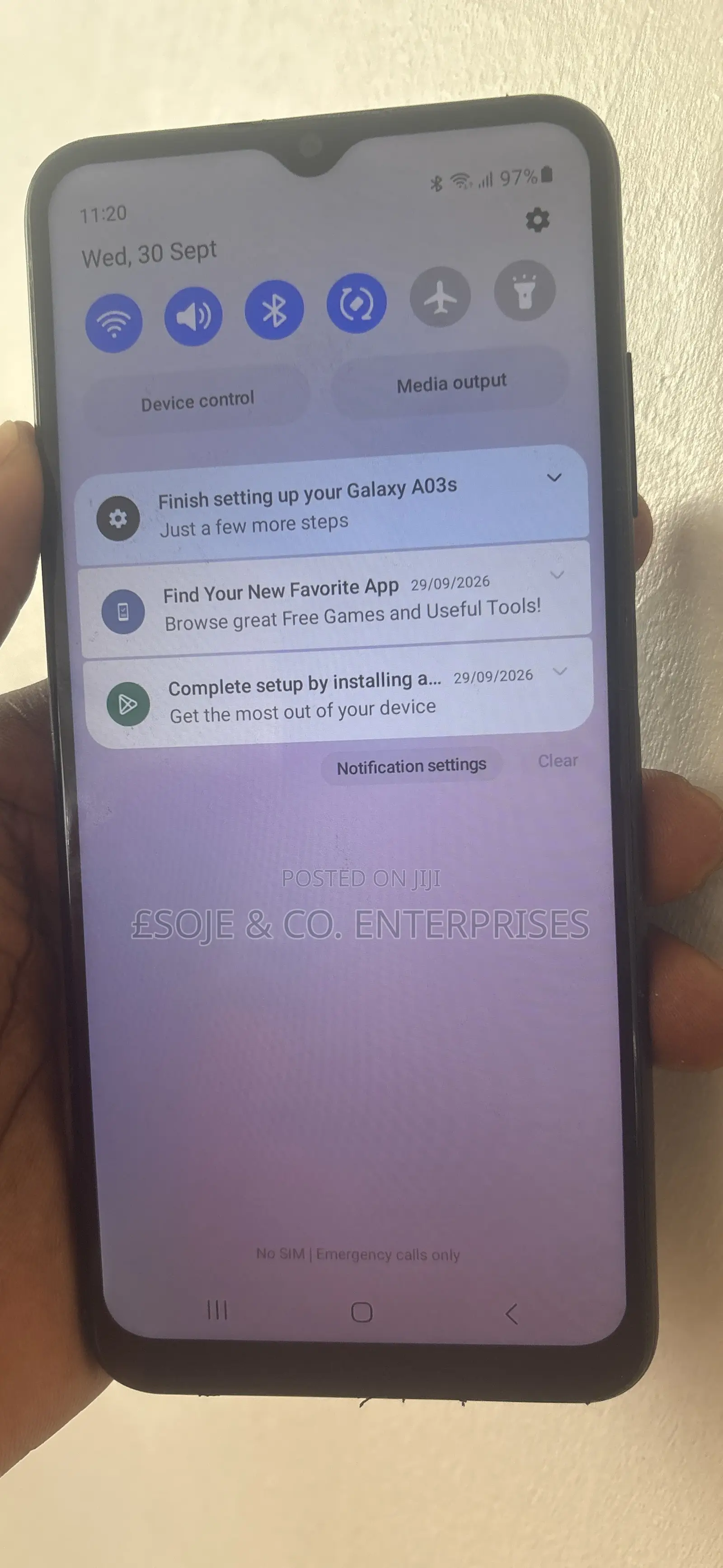 Samsung Galaxy A03s 32 GB Black