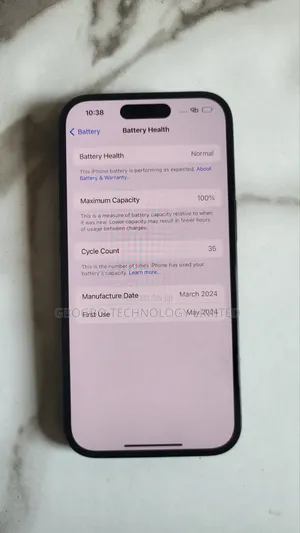 Apple iPhone 15 128 GB Black